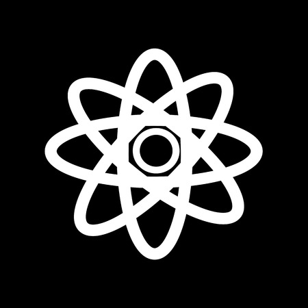Science Icon , atom icon illustration designのイラスト素材
