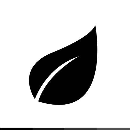 Leaf icon illustration designのイラスト素材