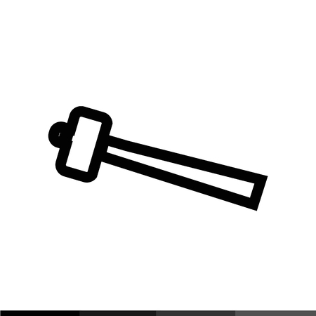 hammer icon Illustration designのイラスト素材