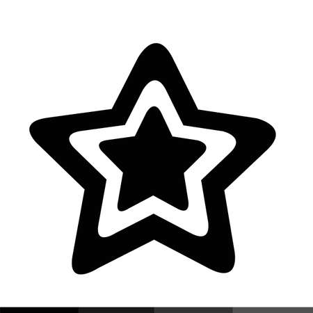 Star icon illustration designのイラスト素材