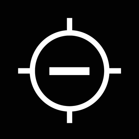 Target icon sign illustration designのイラスト素材