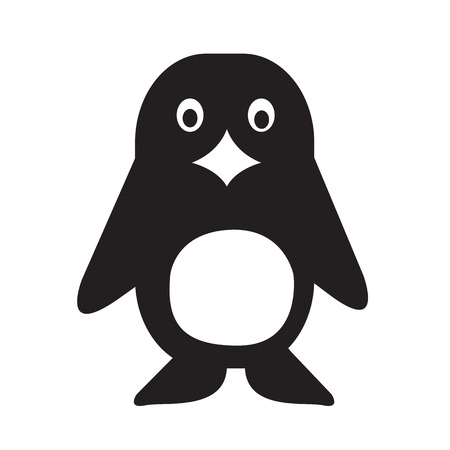 Pinguin icon illustration designのイラスト素材
