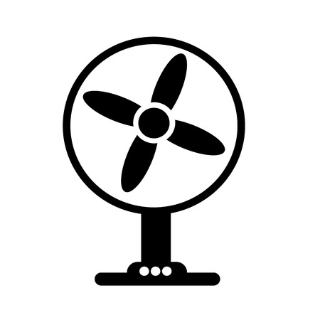 Table fan icon illustration designのイラスト素材