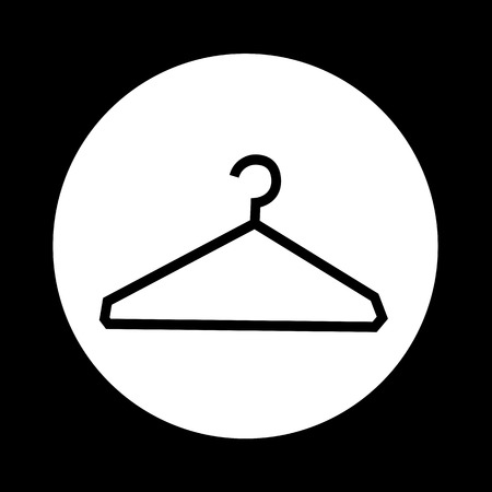 Clothes Hanger Icon illustration designのイラスト素材