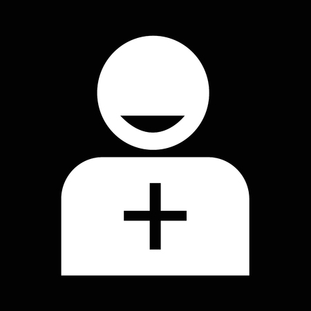 Add friend icon illustration idesignのイラスト素材