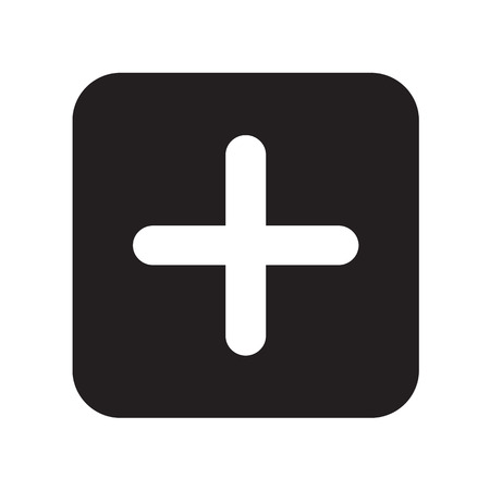 add plus sign icon illustration designのイラスト素材
