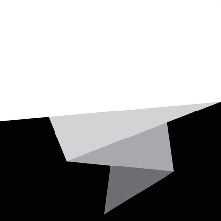Abstract origami speech bubble icon illustration idesignのイラスト素材