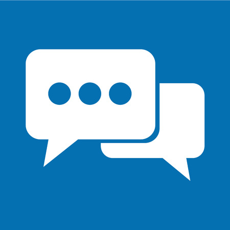 Speech bubble icon illustration designのイラスト素材