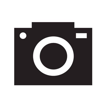 photo camera icon illustration designのイラスト素材