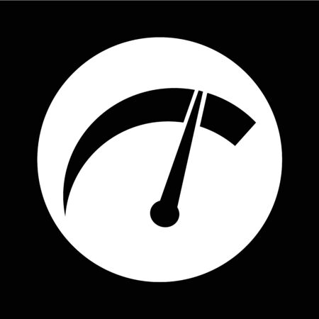 tachometer icon illustration designのイラスト素材