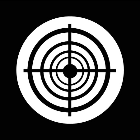 target icon illustration designのイラスト素材