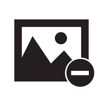 Photo icon illustration designのイラスト素材