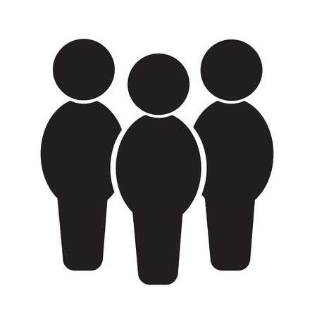 People icon illustration designのイラスト素材
