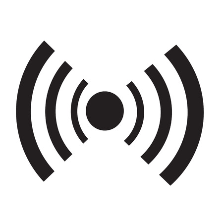 wifi icon illustration designのイラスト素材