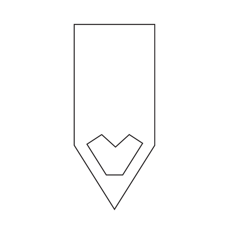 Pencil icon illustration designのイラスト素材