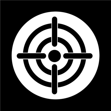 Target iconのイラスト素材