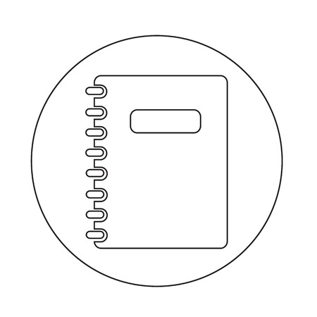 notebook iconのイラスト素材