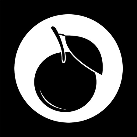 Orange iconのイラスト素材