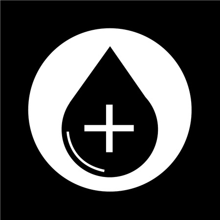 Blood Icon illustration designのイラスト素材
