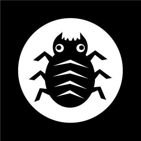Cyber Bug Icon illustration designのイラスト素材