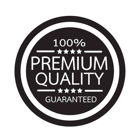 premium quality badge iconのイラスト素材
