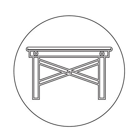 Table Iconのイラスト素材