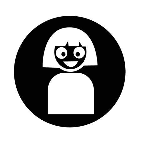 Woman Iconのイラスト素材