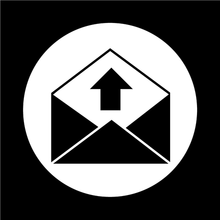 email  envelope iconのイラスト素材