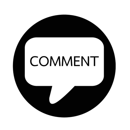 comment  iconのイラスト素材