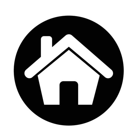 Real estate house iconのイラスト素材