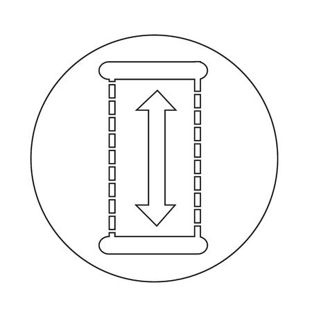 Height Iconのイラスト素材