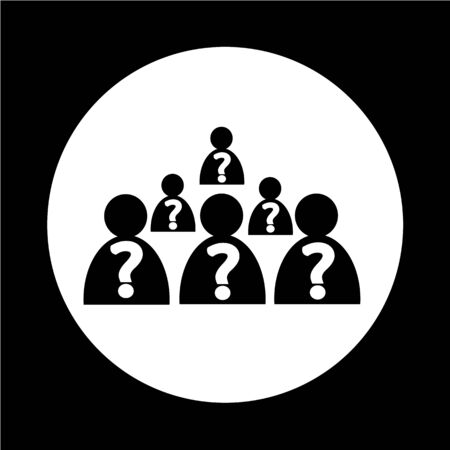 Who Iconのイラスト素材