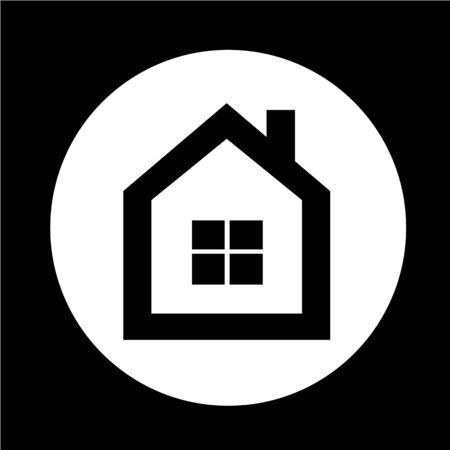 Real estate house iconのイラスト素材