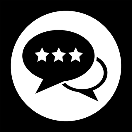 Speech bubble iconのイラスト素材