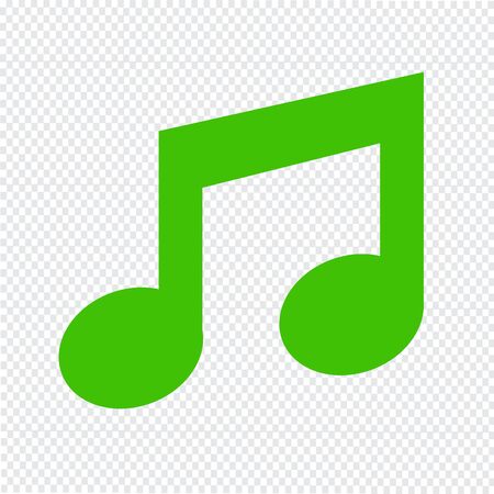 music icon Vector Illustrationのイラスト素材
