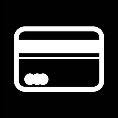 Credit card icon vector illustrationのイラスト素材