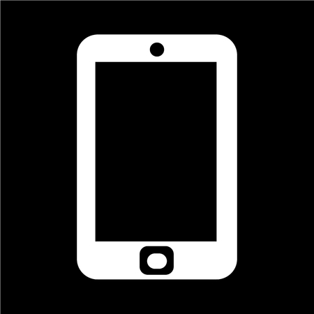 smartphone icon vector illustrationのイラスト素材