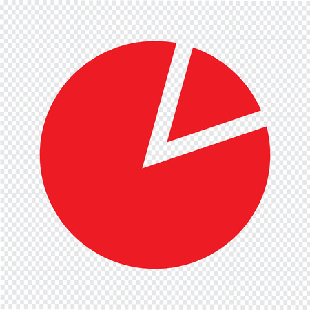 Simple diagram graph icon vector illustrationのイラスト素材