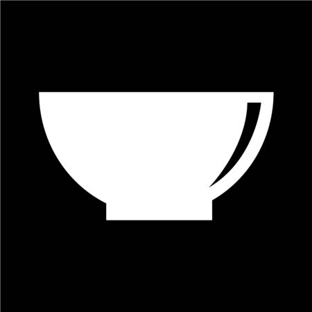 Bowl icon vector illustrationのイラスト素材