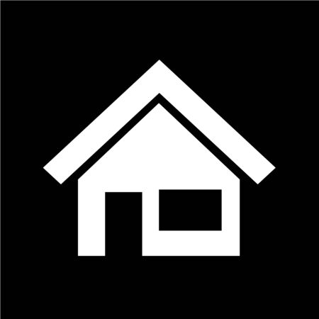 home icon Vector Illustrationのイラスト素材