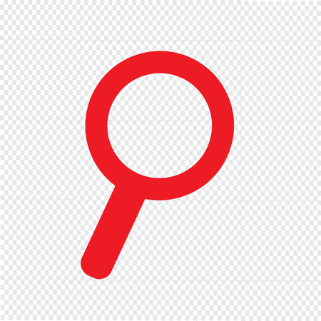 Search icon vector illustrationのイラスト素材