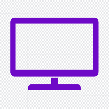 tv icon Vector Illustrationのイラスト素材