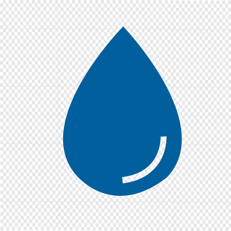 water drop icon vector illustrationのイラスト素材