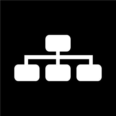 Simple diagram graph icon vector illustrationのイラスト素材