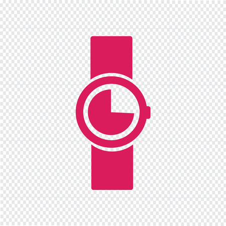 Watch icon vector illustrationのイラスト素材