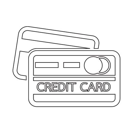 credit card iconのイラスト素材