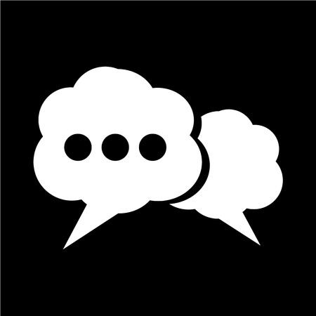 Speech bubble iconのイラスト素材
