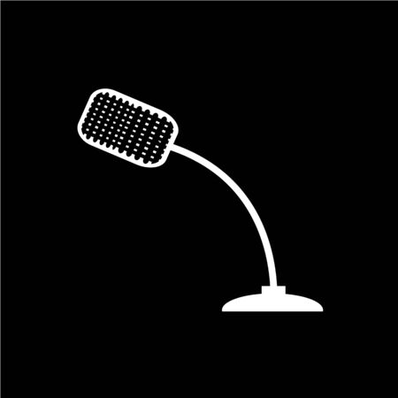 A microphone icon.のイラスト素材