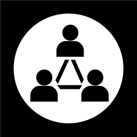 Networking illustration icon.のイラスト素材