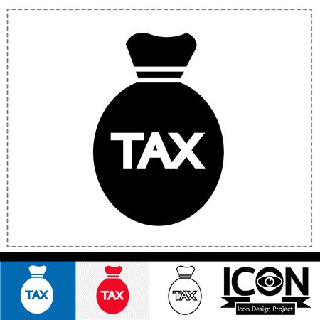 tax iconのイラスト素材